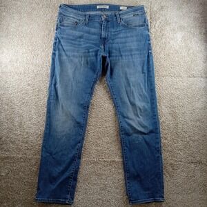 Mavi Jeans Mens 36x32 Blue Jake Slim Leg Stretch Denim‎ Classic Casual Pants